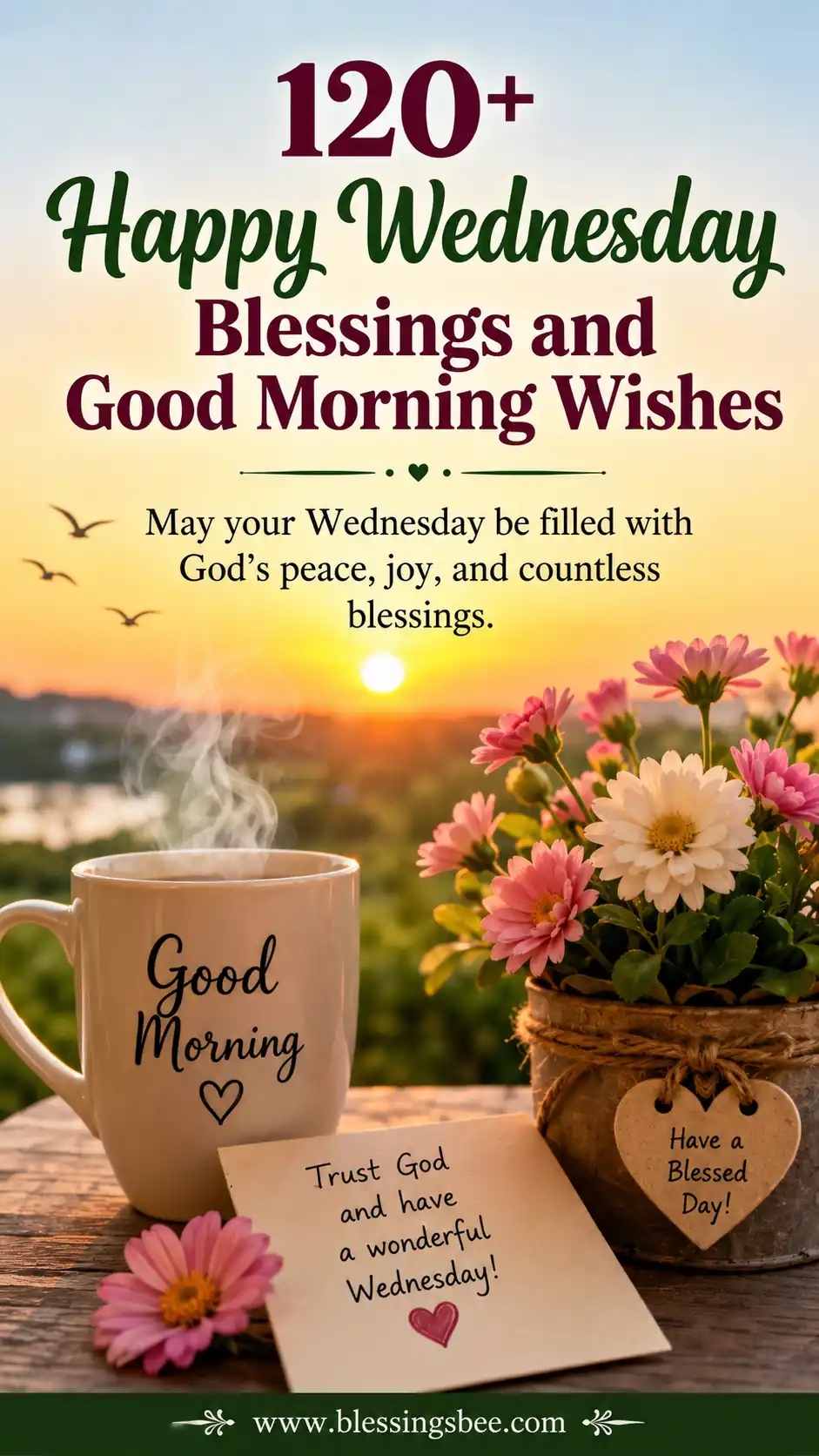 120+ Happy Wednesday Blessings and Good Morning Wishes