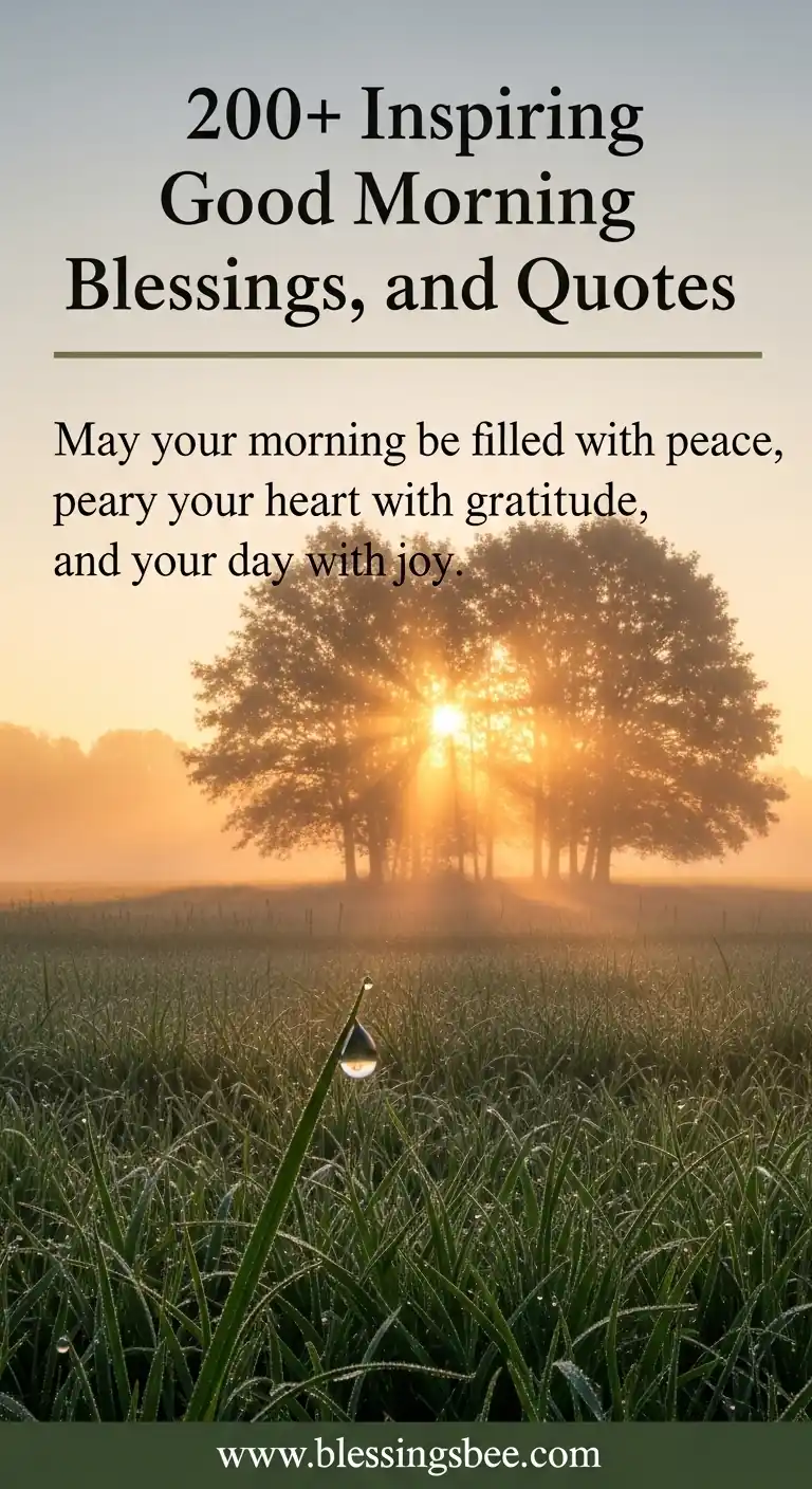 200+ Inspiring Good Morning Blessings, Images, and Quotes