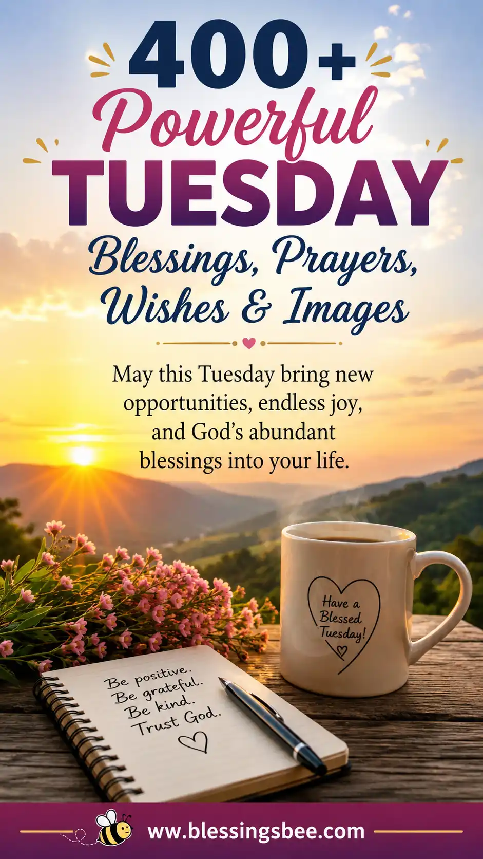 400+ Powerful Tuesday Blessings, Prayers, Wishes & Images