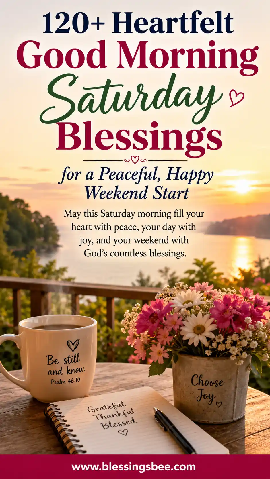 120+ Heartfelt Good Morning Saturday Blessings for a Peaceful, Happy Weekend Start